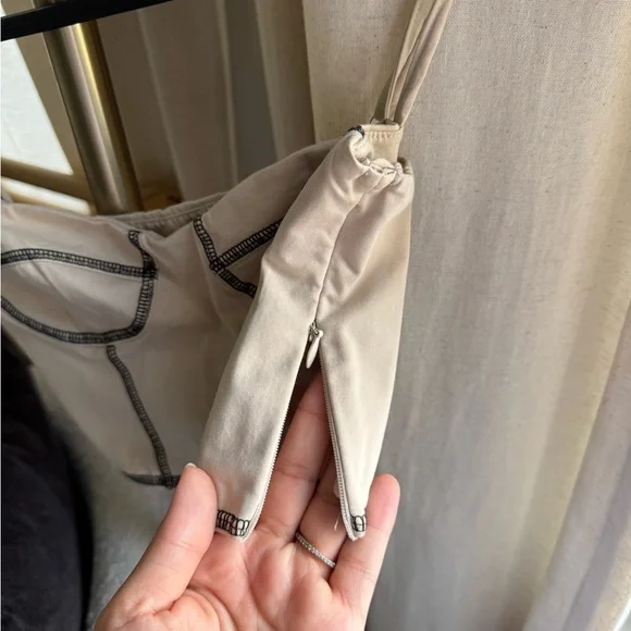 Princess Polly Cream Bustier Bra with Black Stitching | 2 - Picture 5 of 5